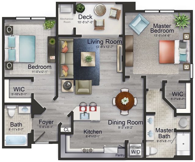 Apartments for Rent in Trumbull CT | Ten Trumbull | Floor Plans
